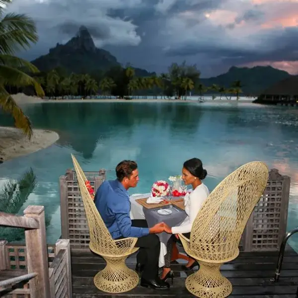 Polinéz esküvői hangulat Tahitin