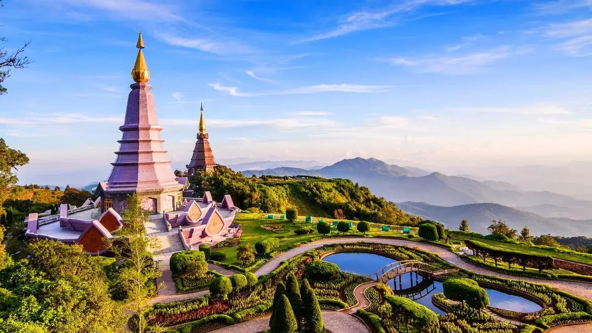 Chiang Mai hegyi temploma
