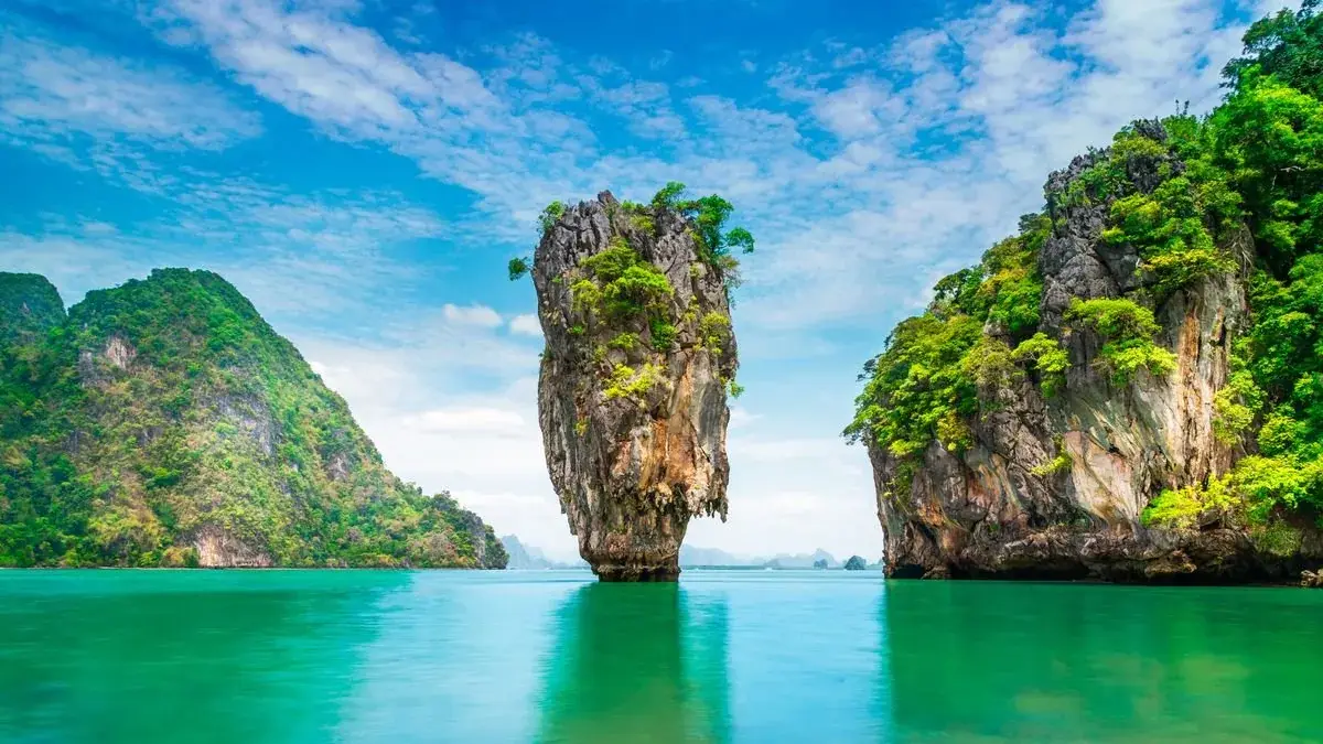 Krabi mészkősziklái