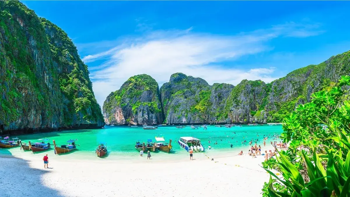 Maya Bay Thaiföldön