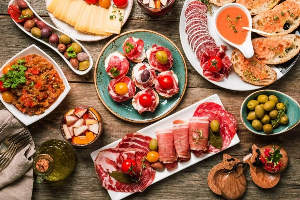 Spanyol tapas és mediterrán gasztronómia